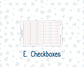 Kit 0254 - Laurel Denise The Scout Planner Large - Weekly Kit - February - Valentine Village