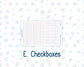 Kit 0262 - Laurel Denise The Scout Planner Large - Weekly Kit - April - Spring Puffs