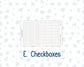 Kit 0261 - Laurel Denise The Scout Planner Large - Weekly Kit - April - Llama Spring