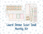 Kit 0259 - Laurel Denise The Scout Planner Small - Monthly Kit - March - Spring Garden Chores