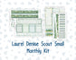 Kit 0264 - Laurel Denise The Scout Planner Small - Monthly Kit - May - Spring Walk