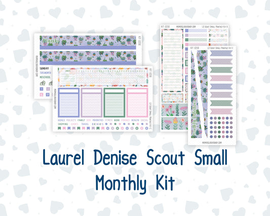 Kit 0258 - Laurel Denise The Scout Planner Small - Monthly Kit - March - Plant Therapy