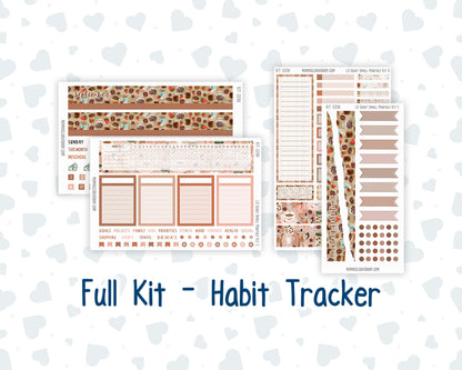 Kit 0296 - Laurel Denise The Scout Planner Small - Monthly Kit - September - Coffee Break