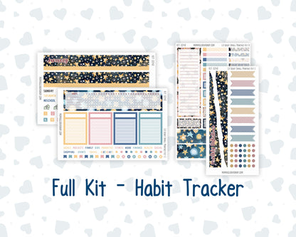 Kit 0248 - Laurel Denise The Scout Planner Small - Monthly Kit - January - Midnight Countdown