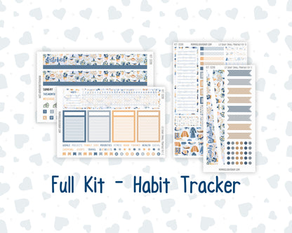 Kit 0299 - Laurel Denise The Scout Planner Small - Monthly Kit - October - Book Nook