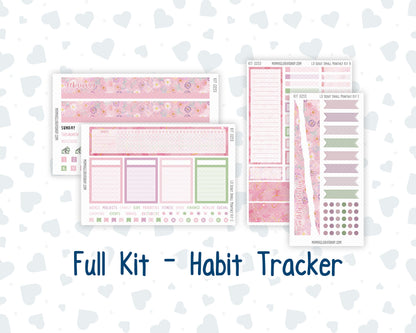 Kit 0253 - Laurel Denise The Scout Planner Small - Monthly Kit - February - Rosy Daydreams