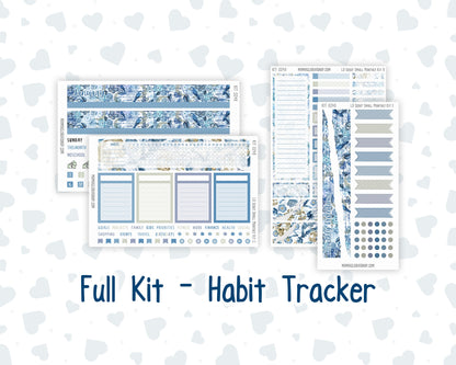 Kit 0249 - Laurel Denise The Scout Planner Small - Monthly Kit - January - Icy Lace
