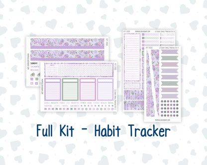 Kit 0263 - Laurel Denise The Scout Planner Small - Monthly Kit - April - Lavender Drift