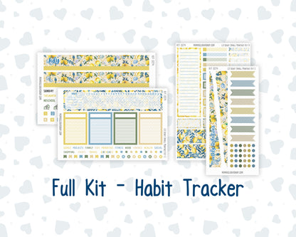 Kit 0274 - Laurel Denise The Scout Planner Small - Monthly Kit - July - Sunny Lemon Shore