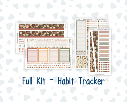 Kit 0298 - Laurel Denise The Scout Planner Small - Monthly Kit - October - Velvet Bloom