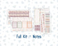 Kit 0293 - Laurel Denise The Scout Planner Small - Monthly Kit - September - Fleur de Provence