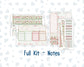 Kit 0244 - Laurel Denise The Scout Planner Small - Monthly Kit - December - Santas Village