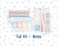 Kit 0305 - Laurel Denise The Scout Planner Small - Monthly Kit - December - Sugarplum Parade