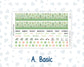 Kit 0256 - Laurel Denise The Scout Planner Small - Monthly Kit - March - Froggy Luck