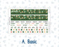 Kit 0208 - Laurel Denise The Scout Planner Small - Monthly Kit - March - Shamrock Lane