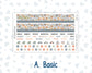 Kit 0300 - Laurel Denise The Scout Planner Small - Monthly Kit - October - Autumn Stroll