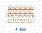 Kit 0303 - Laurel Denise The Scout Planner Small - Monthly Kit - November - Into The Woods