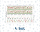 Kit 0244 - Laurel Denise The Scout Planner Small - Monthly Kit - December - Santas Village