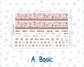 Kit 0293 - Laurel Denise The Scout Planner Small - Monthly Kit - September - Fleur de Provence