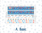Kit 0268 - Laurel Denise The Scout Planner Small - Monthly Kit - June - Sea Sweeties