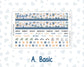 Kit 0299 - Laurel Denise The Scout Planner Small - Monthly Kit - October - Book Nook