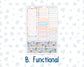 Kit 0270 - Laurel Denise The Scout Planner Small - Monthly Kit - June - Beachside Bliss