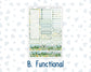 Kit 0264 - Laurel Denise The Scout Planner Small - Monthly Kit - May - Spring Walk