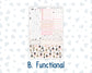 Kit 0297 - Laurel Denise The Scout Planner Small - Monthly Kit - October - Pink Spell