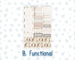 Kit 0303 - Laurel Denise The Scout Planner Small - Monthly Kit - November - Into The Woods