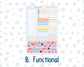 Kit 0269 - Laurel Denise The Scout Planner Small - Monthly Kit - June - Dolce Mare