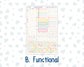 Kit 0260 - Laurel Denise The Scout Planner Small - Monthly Kit - April - Pastel Egg Hunt