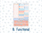 Kit 0268 - Laurel Denise The Scout Planner Small - Monthly Kit - June - Sea Sweeties