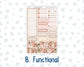 Kit 0296 - Laurel Denise The Scout Planner Small - Monthly Kit - September - Coffee Break