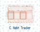Kit 0296 - Laurel Denise The Scout Planner Small - Monthly Kit - September - Coffee Break