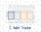 Kit 0299 - Laurel Denise The Scout Planner Small - Monthly Kit - October - Book Nook