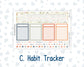 Kit 0300 - Laurel Denise The Scout Planner Small - Monthly Kit - October - Autumn Stroll