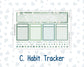 Kit 0264 - Laurel Denise The Scout Planner Small - Monthly Kit - May - Spring Walk