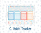 Kit 0268 - Laurel Denise The Scout Planner Small - Monthly Kit - June - Sea Sweeties