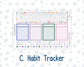 Kit 0258 - Laurel Denise The Scout Planner Small - Monthly Kit - March - Plant Therapy