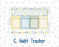 Kit 0274 - Laurel Denise The Scout Planner Small - Monthly Kit - July - Sunny Lemon Shore