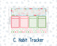 Kit 0276 - Laurel Denise The Scout Planner Small - Monthly Kit - July - Melon Crush