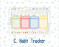 Kit 0269 - Laurel Denise The Scout Planner Small - Monthly Kit - June - Dolce Mare