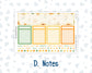Kit 0277 - Laurel Denise The Scout Planner Small - Monthly Kit - August - Sunflower Drama Club