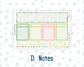 Kit 0256 - Laurel Denise The Scout Planner Small - Monthly Kit - March - Froggy Luck
