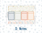 Kit 0300 - Laurel Denise The Scout Planner Small - Monthly Kit - October - Autumn Stroll