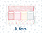 Kit 0254 - Laurel Denise The Scout Planner Small - Monthly Kit - February - Valentine Village