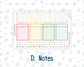 Kit 0260 - Laurel Denise The Scout Planner Small - Monthly Kit - April - Pastel Egg Hunt