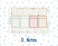 Kit 0244 - Laurel Denise The Scout Planner Small - Monthly Kit - December - Santas Village