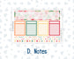 Kit 0271 - Laurel Denise The Scout Planner Small - Monthly Kit - June - Strawberry Shore