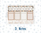 Kit 0303 - Laurel Denise The Scout Planner Small - Monthly Kit - November - Into The Woods